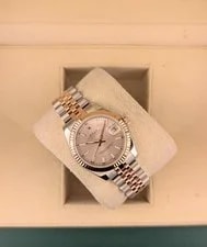 2016 Rolex Datejust Midsize 178271 Pink Dial TT Jubilee Rose No Papers 31mm 3