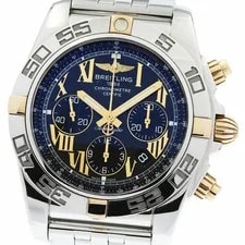 Breitling Chronomat 44 Bicolour IB0110 Automatic 44mm Box Papers Black 2
