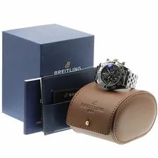 Breitling Chronomat 44 Bicolour IB0110 Automatic 44mm Box Papers Black 3