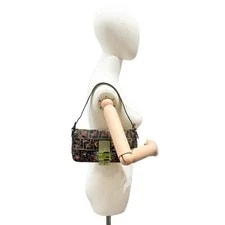 Fendi Baguette Flower Beaded Trim and Sh 3