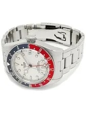 Tudor Black Bay GMT 79830RB 0010 41mm Silver Blue Red Dial Steel Box Card #T170 2