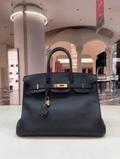Hermès — Hermes Birkin 35 GHW A Stamp Auth — Handbag — resale