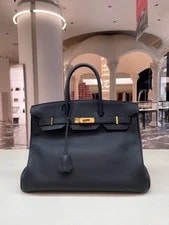 Hermes Birkin 35 GHW A Stamp Auth 2