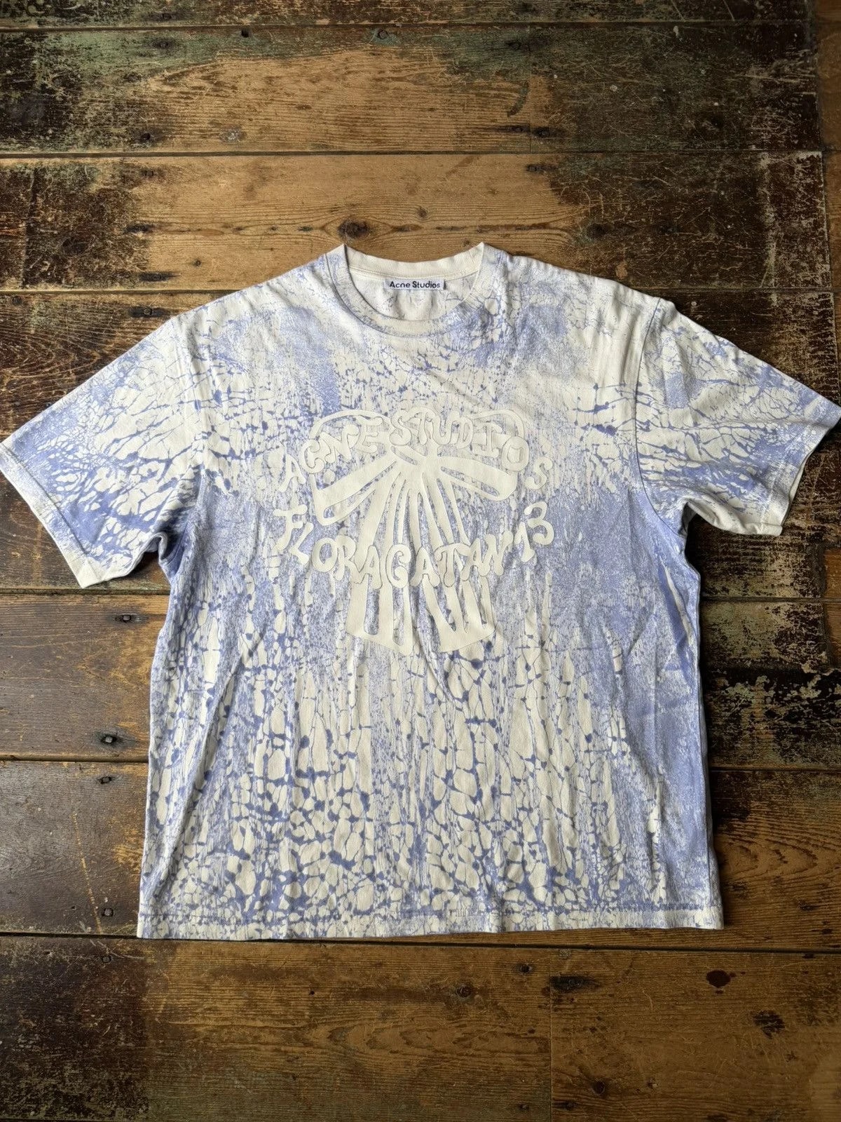 Acne Studios — Acne Studios Splatter Tee — streetwear — resale