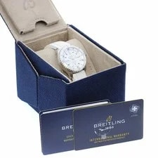 Breitling Superocean Automatic 36mm A17377 White Dial Box Papers 2