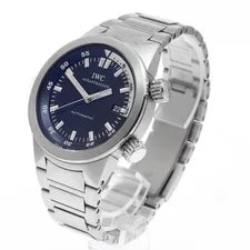 IWC — IWC Aquatimer IW354805 42mm SS Black Dial Automatic Date #C481 — Watch — resale