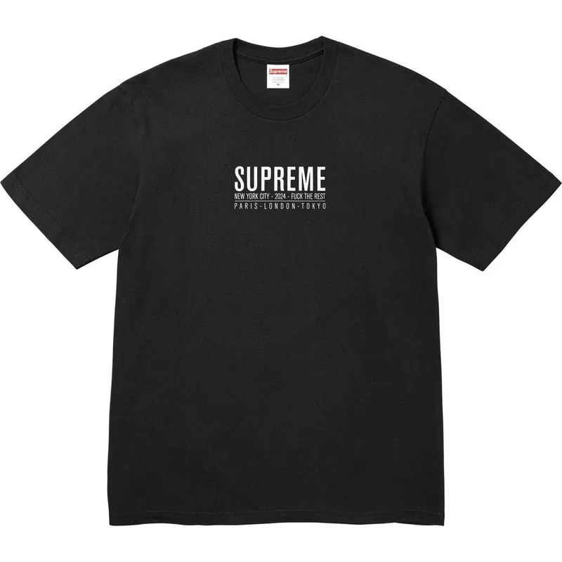 Supreme — Supreme Paris Tee — streetwear — resale