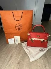 Hermès — Hermès Kelly 25 GHW Full Packaging Strap Included — Handbag — resale