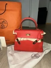 Hermès Kelly 25 GHW Full Packaging Strap Included 2