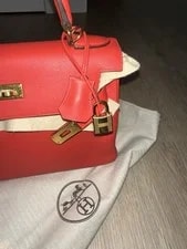 Hermès Kelly 25 GHW Full Packaging Strap Included 4