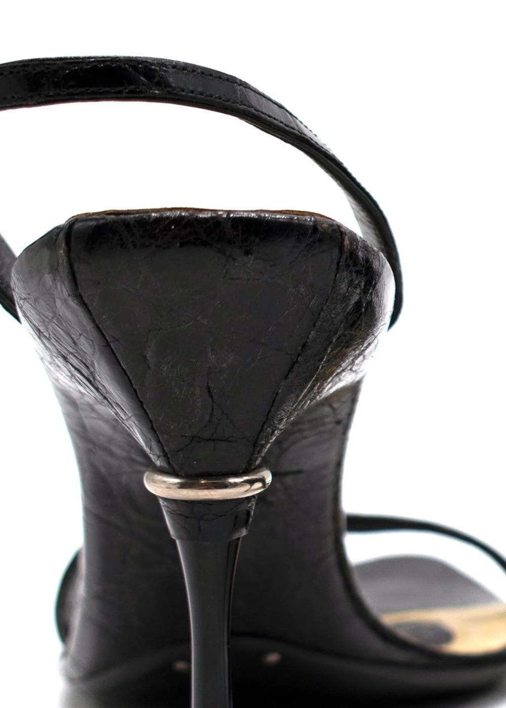 Bottega Veneta Embossed Ankle Strap 2
