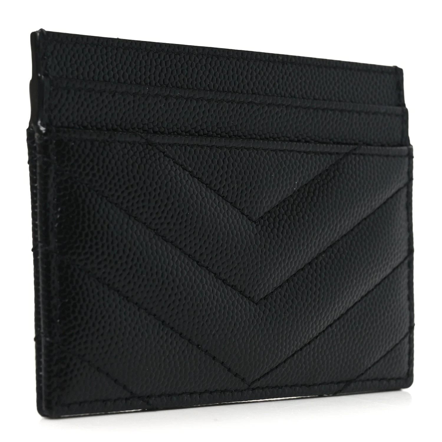 Grain de Poudre Chevron Credit Card Case 3
