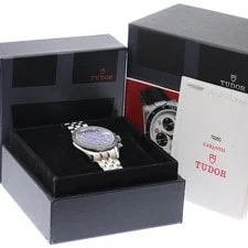 Tudor — Tudor Prince Date 79260 40mm SS Blue #C3567 — Watch — resale