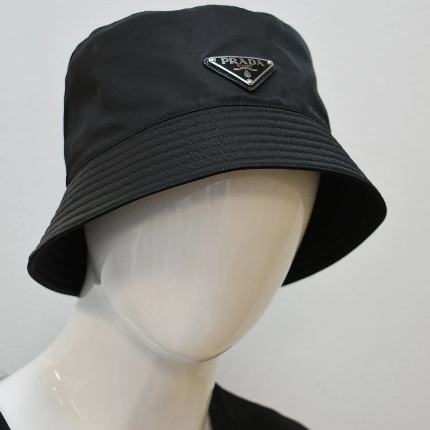 Prada Logo Bucket Hat 2