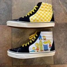 Vans — Vans Sk8-Hi the Simpsons 1987-2020 Anniversary With OG Box Skate — Sneaker — resale