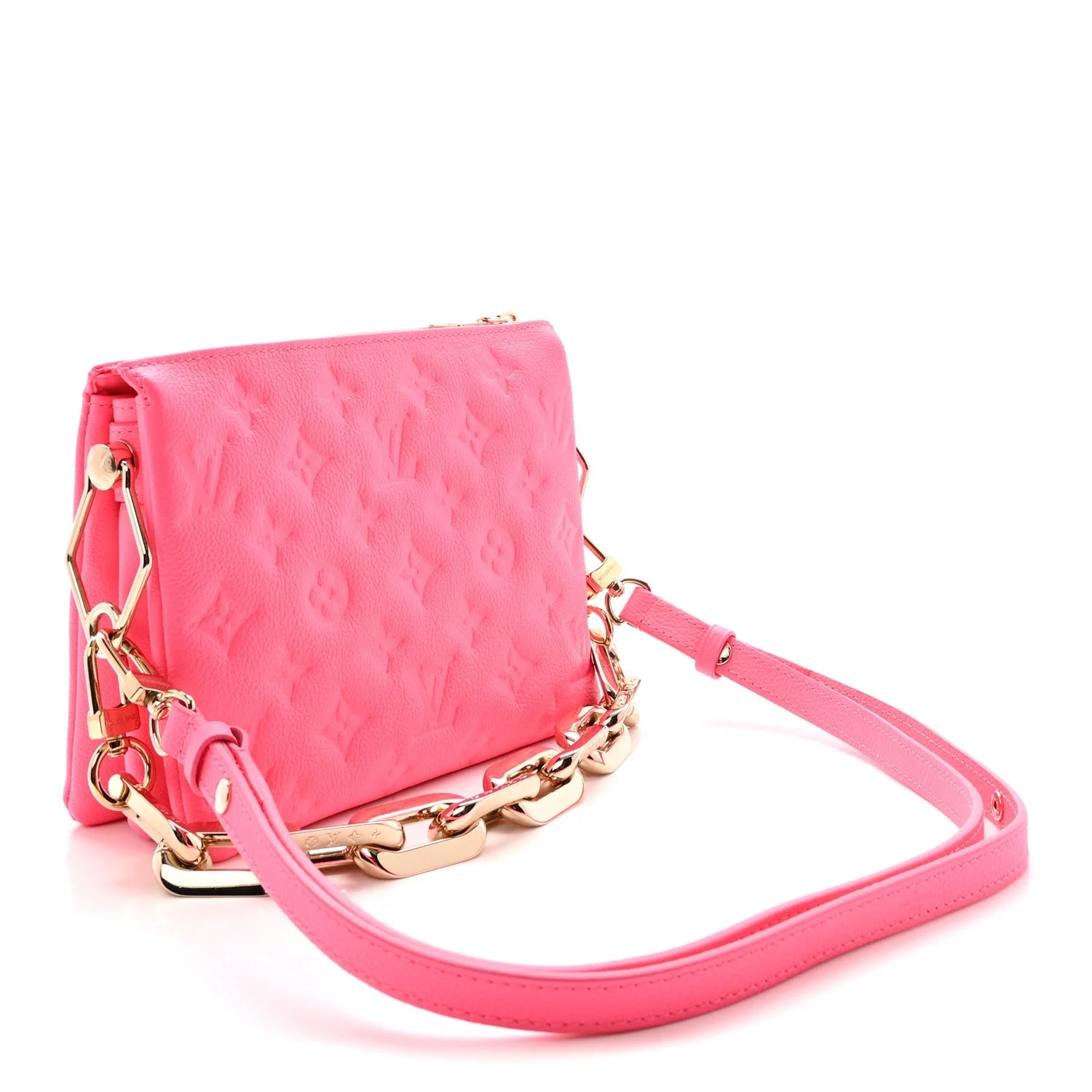 Embossed Coussin Fluo 3