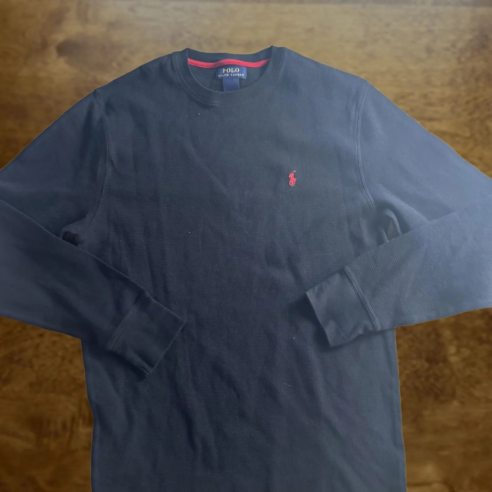 Polo Ralph Lauren — Polo Ralph Lauren Shirt Large Thermal Waffle Long Sleeve Tee — streetwear — resale