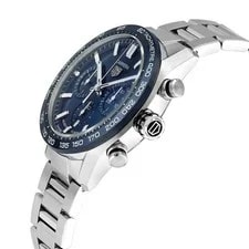 Tag Heuer Carrera Chronograph Automatic Blue Dial CBN2A1A.BA0643 2