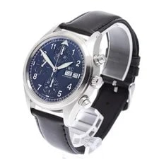 IWC — IWC Spitfire IW370618 39mm SS Black #C5178 — Watch — resale