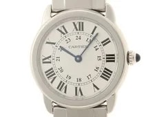 Cartier — Cartier Ronde Solo SM W6701004 Stainless Steel 29.5mm Silver Dial Quartz #DW2029 — Watch — resale