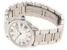 Cartier Ronde Solo SM W6701004 Stainless Steel 29.5mm Silver Dial Quartz #DW2029 3