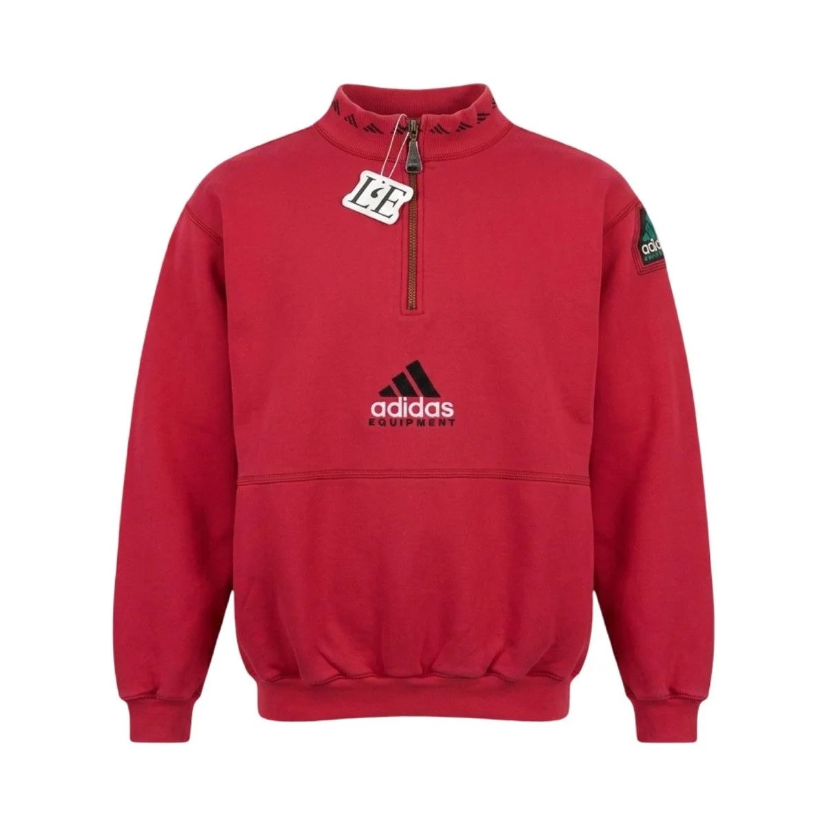 90s Adidas Equipment 1/4 Zip Sweatshirt — streetwear — resale