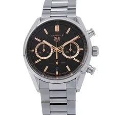 Tag Heuer — TAG Heuer Carrera Caliber Heuer 02 Chronograph Japan Limited Edition Black Dial — Watch — resale