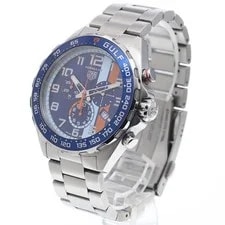 TAG Heuer Formula 1 Gulf Special Edition CAZ101AT.BA0842 43mm SS Blue #C7312 2