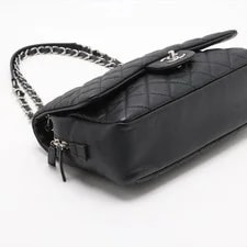 Chanel Matelasse Skin Single Flap Double Chain Metal Fit 4