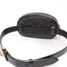 Gucci 491294 GG Marmont Matelasse Belt Large Size From JP 2