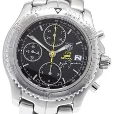 Tag Heuer — TAG Heuer CT2115 Link Ayrton Senna Limited Edition Chronograph Automatic S 9 — Watch — resale