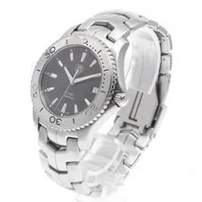 TAG Heuer Link WJ1110.BA0570 38mm SS Black Dial Quartz Date #C692 2