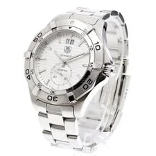 TAG Heuer Aquaracer Grand Date WAF1015.BA0822 41mm SS Silver #C9599 2