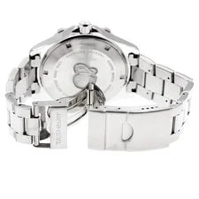 TAG Heuer Aquaracer Grand Date WAF1015.BA0822 41mm SS Silver #C9599 4
