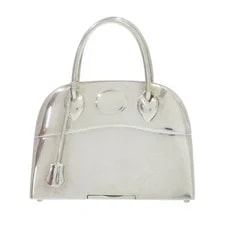 Case — Hermes Birkin Pill Case Silver925 With Box #LTB179 — Handbag — resale