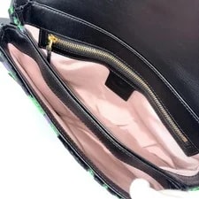 Gucci GG Marmont Allie Embroidery Crossbody 4