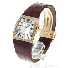 Cartier — Cartier Ronde Solo WE600551 27mm PG Silver #C1545 — Watch — resale