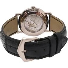 Patek Philippe Calatrava 36mm 18k White Gold Roman Enamel Dial 5116g-001 4