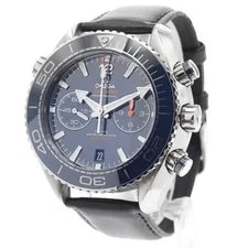 Omega Seamaster Planet Ocean 215.33.46.51.03.001 44mm SS Navy #C2393 2
