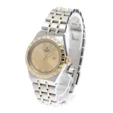 Tudor Royal 28303 28mm Ss/yg Gold Dial Automatic Date #C154 2