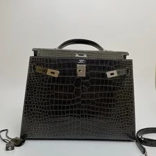 Hermès Kelly 35 Shiny (88) Palladium 3