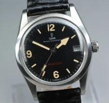 Tudor — Tudor Ranger 9050 Red Ranger Auto Black Dial 35mm Date — Watch — resale