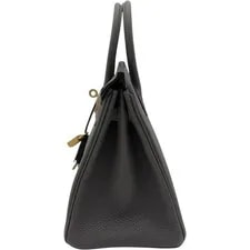 Hermes Birkin 25 W Etain Hardware Dust #OK073 3