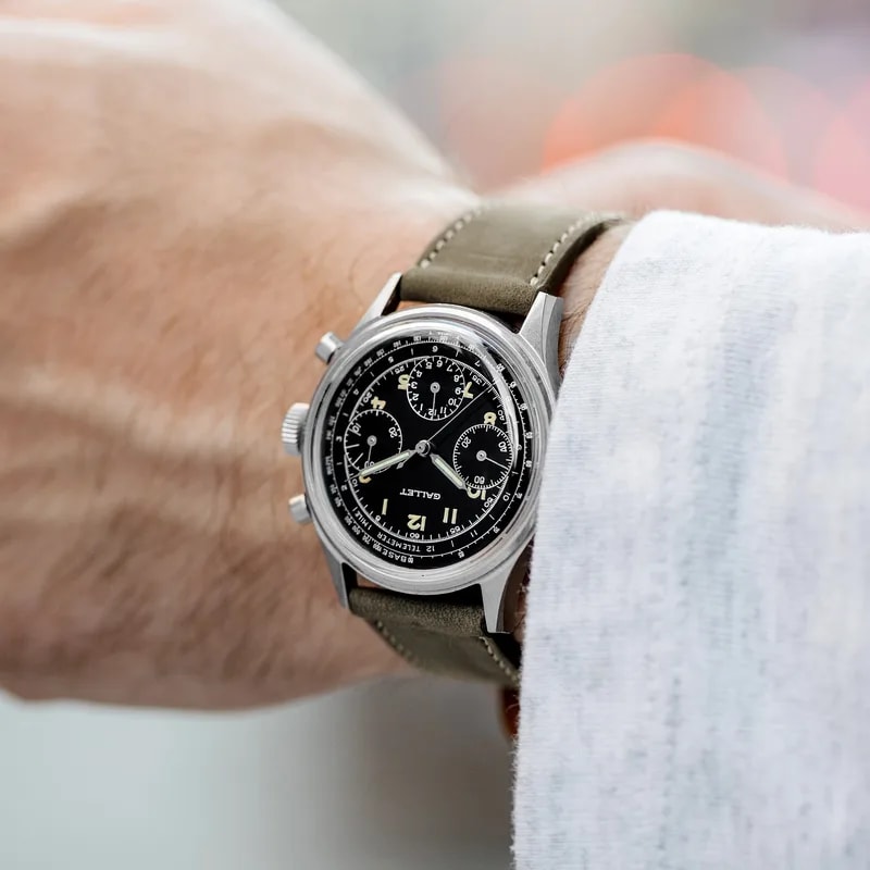 1960s Gallet Multichron 12 'Jim Clark' Chronograph 2