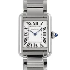 Cartier Tank Mast SM cStainless Steel With Box From Japan 2