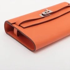 Hermès Kelly Wallet Evercolor Minian Metal Fittings G: 2026 4