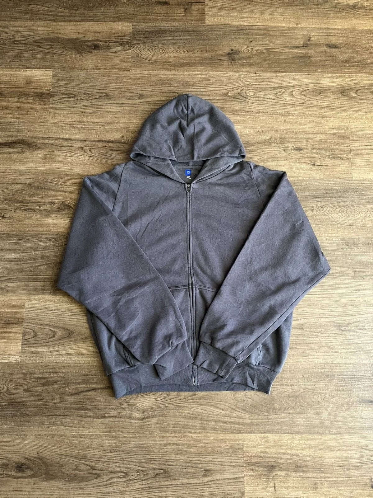 Yeezy — Yeezy Gap Zip Up Hoodie Dark Size Large () — streetwear — resale