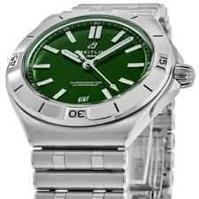 New Breitling Chronomat B31 Automatic 40 Green Dial AB3114101L1A1 2