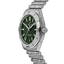 New Breitling Chronomat B31 Automatic 40 Green Dial AB3114101L1A1 3
