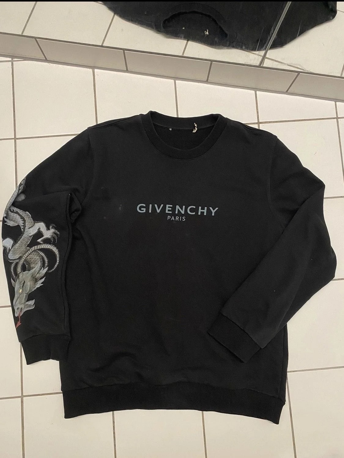 Givenchy — Givenchy Dragon Sleeve Sweatshirt — streetwear — resale